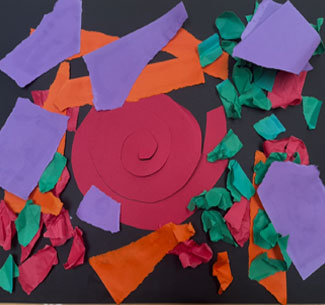 erin powers art therapy with a child