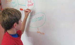 child learning with erin